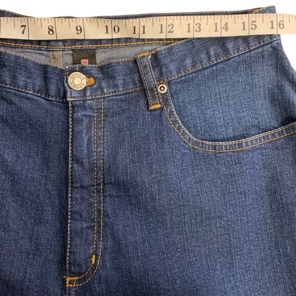 Chico's Jeans Women's Size 2 (12) Define Me Straight High Rise Stretch Comfort - Picture 7 of 8